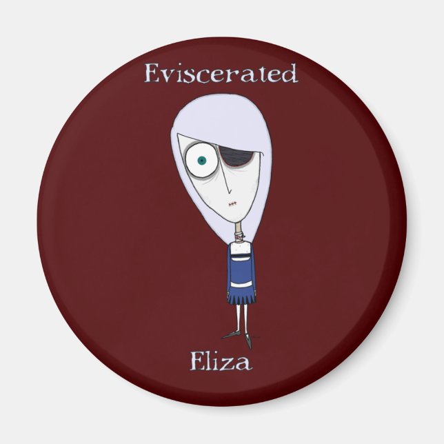 Imán Eliza viscerada (Frente)
