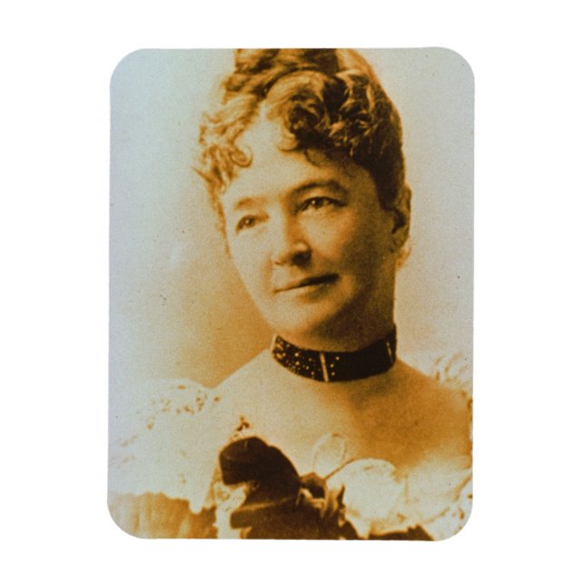 Imán Elizabeth Bacon Custer (1842-1933) esposa del Gene (Vertical)
