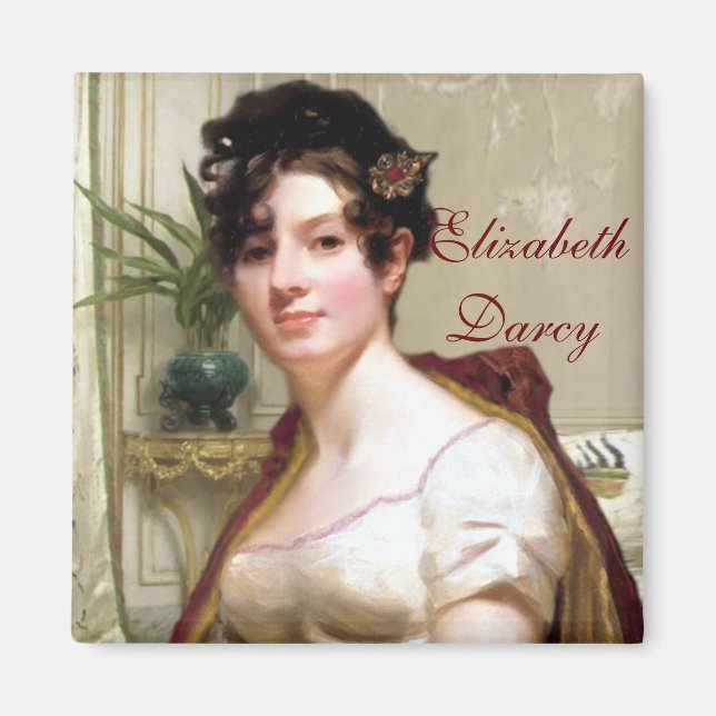 Imán Elizabeth Darcy Magnet (Frente)