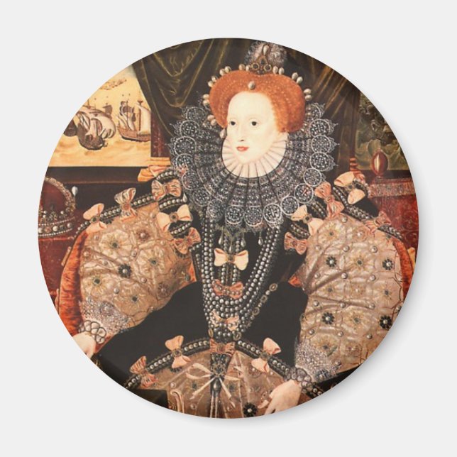 Imán Elizabeth I (Frente)