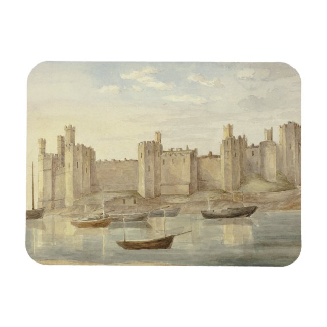 Imán Elizabeth Murray - Castillo de Caernarvon (Horizontal)