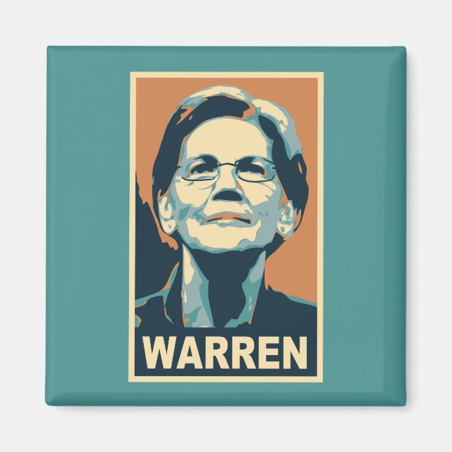 Imán elizabeth warren (Frente)