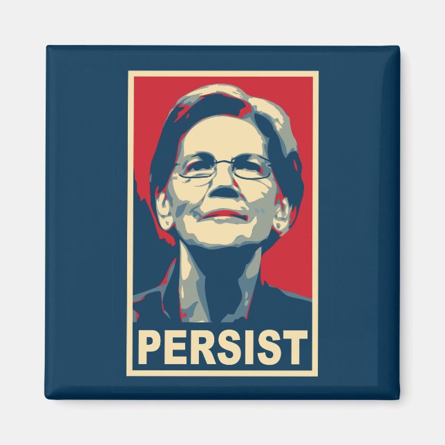 Imán elizabeth warren persista (Frente)