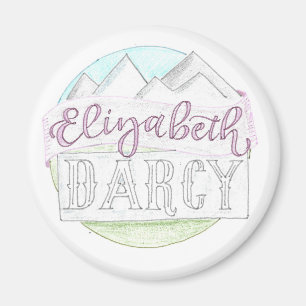 Imán Elizabeth y Darcy