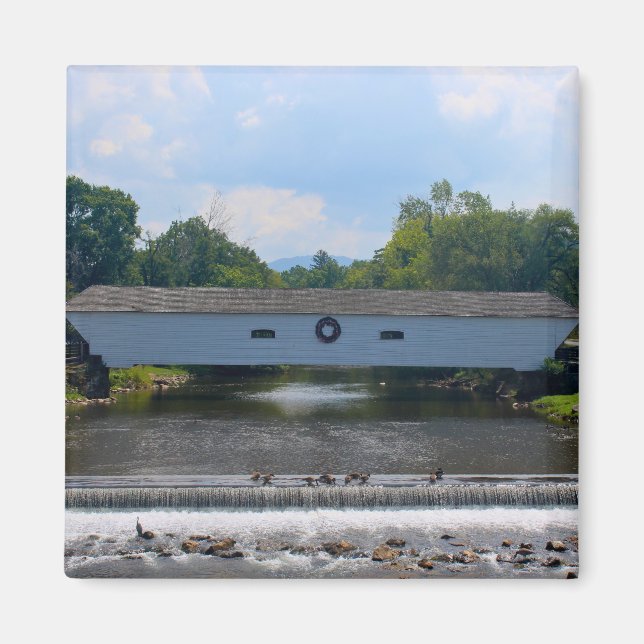Imán Elizabethton Covered Bridge (Frente)