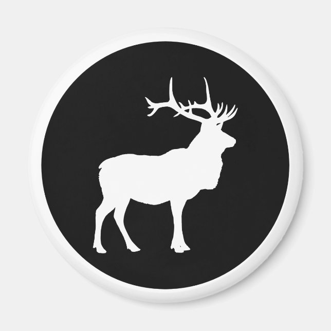 Imán Elk Silhouette (Frente)
