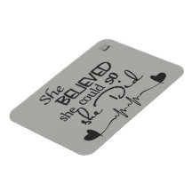 Ella Creyó Que Fridge Magnet