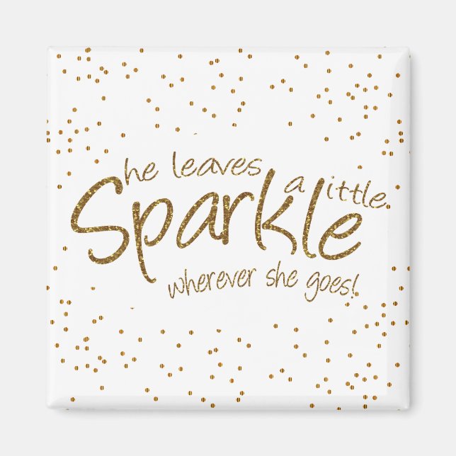 Imán Ella deja una pequeña espuma (Frente)