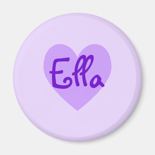 Imán Ella en morado (Frente)