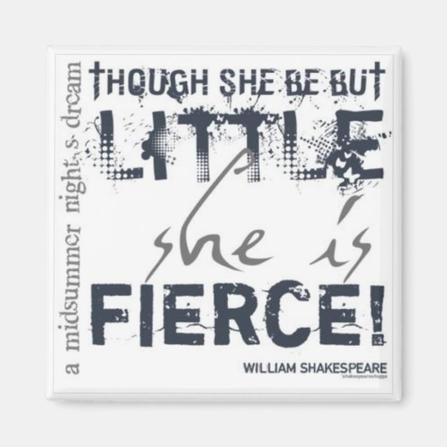 Imán Ella Es Feroz (Frente)