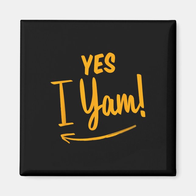 Imán Ella es mi dulce papa, yo estoy en pareja gracias (Frente)