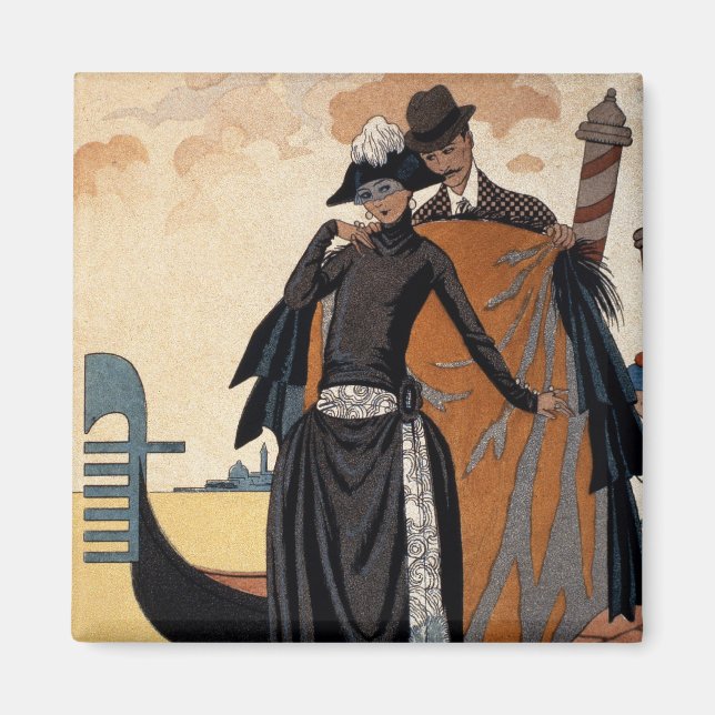 Imán Ella y él, Ilustracion de moda, 1921 (p. (Frente)