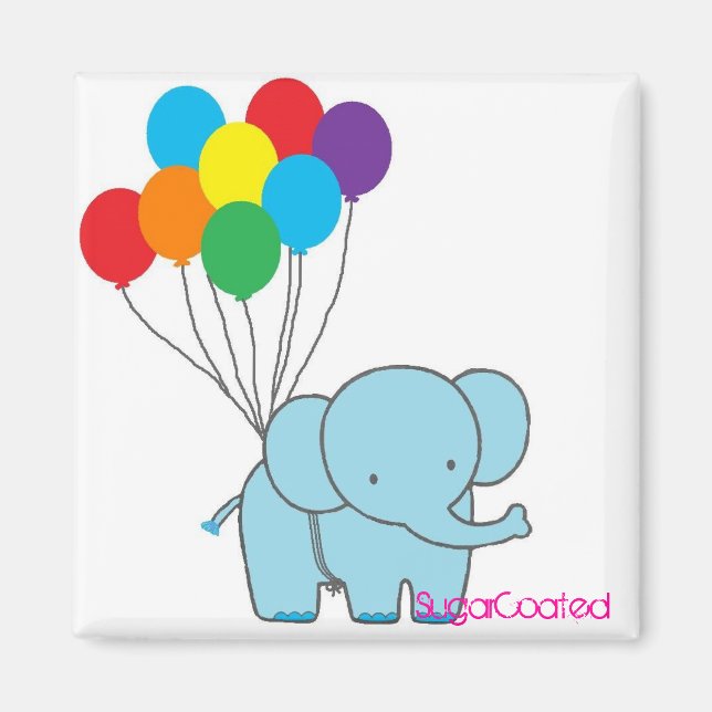 Imán Elliot Balloon Magnet (Frente)