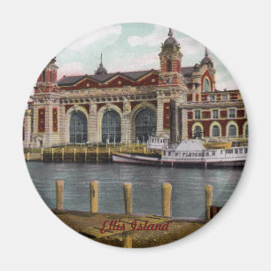 Imán Ellis Island Magnet