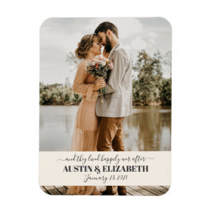 Imán Ellos vivieron felices después de que el boda les 