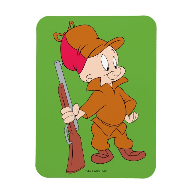 Imán ELMER FUDD™ | Con pistola (Vertical)