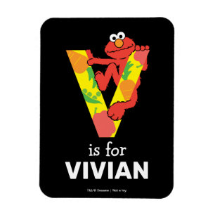 Imán Elmo Alfabeto   T Pink