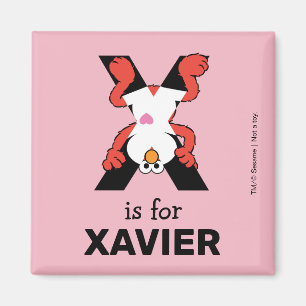 Imán Elmo Alphabet   X Xray