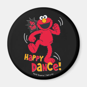 Imán Elmo Baila la Danza Feliz