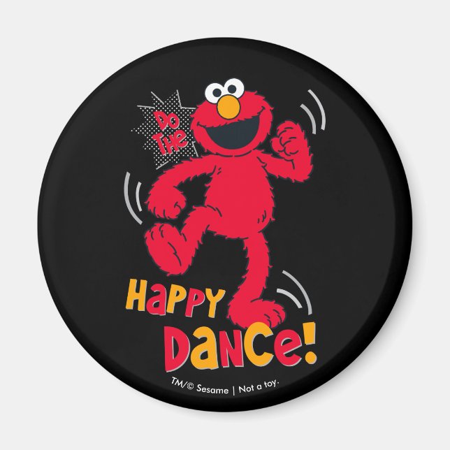 Imán Elmo | Haz la Danza Feliz (Frente)