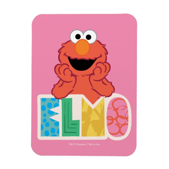 Imán Elmo Lindo y Divertido (Vertical)