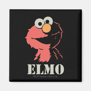 Imán Elmo Mitad