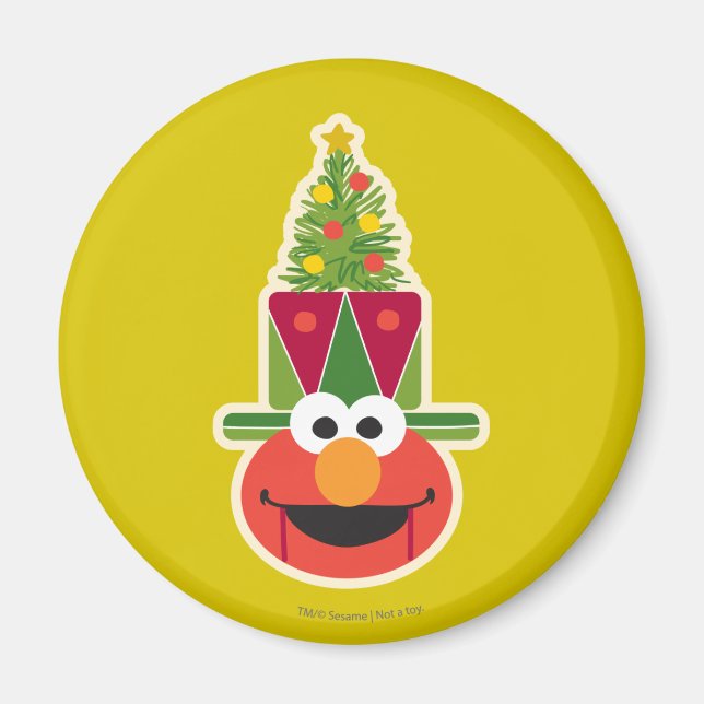 Imán Elmo Nutcracker (Frente)
