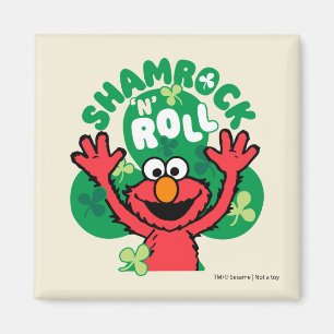Imán Elmo   Shamrock 'N' Roll