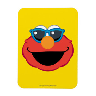 Imán Elmo  Smiling Face with Sunglasses