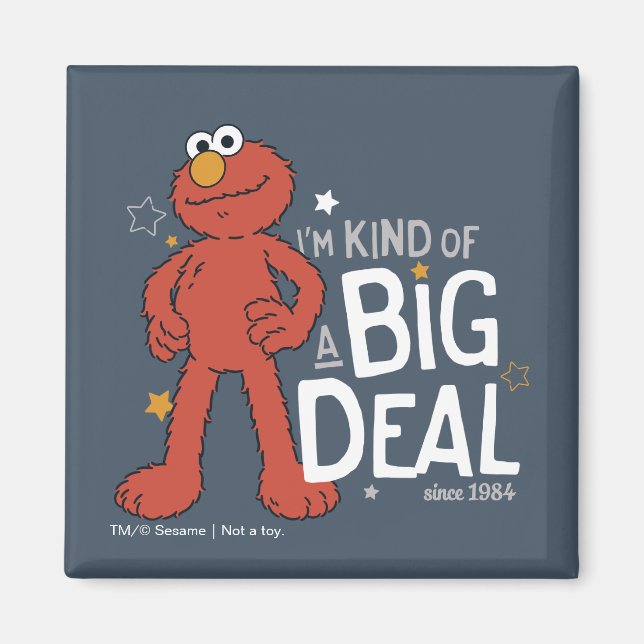 Imán Elmo | Soy un personaje bastante importante (Frente)
