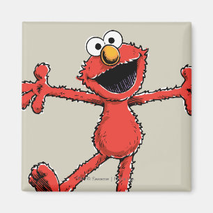 Imán Elmo Vintage