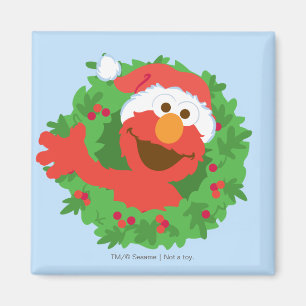 Imán Elmo Wreath