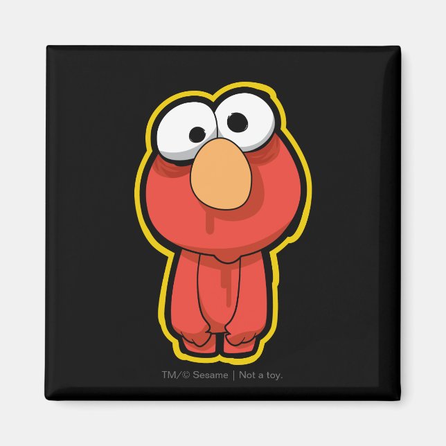 Imán Elmo Zombie (Frente)