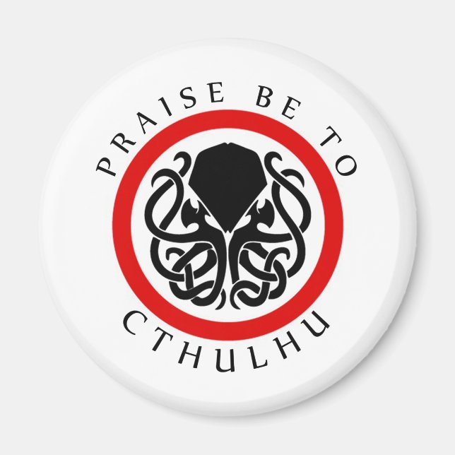 Imán Elogio Be To Cthulhu (Frente)