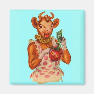 Imán Elsie the Cow, dinero manager
