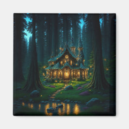 Imán Elven Glade Castle Magnet