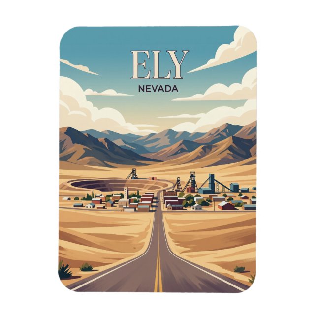Imán Ely EE. UU. (Vertical)