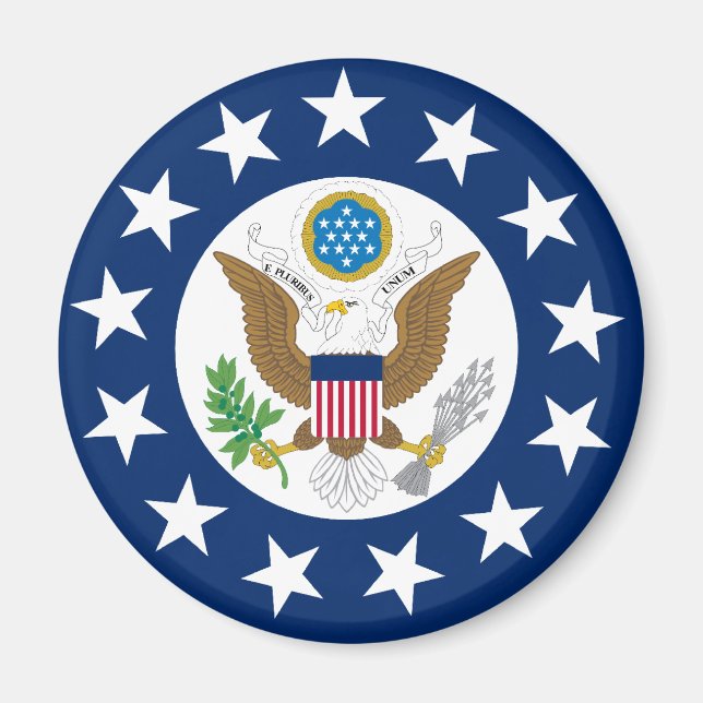 Imán Embajador de los Estados Unidos (Frente)