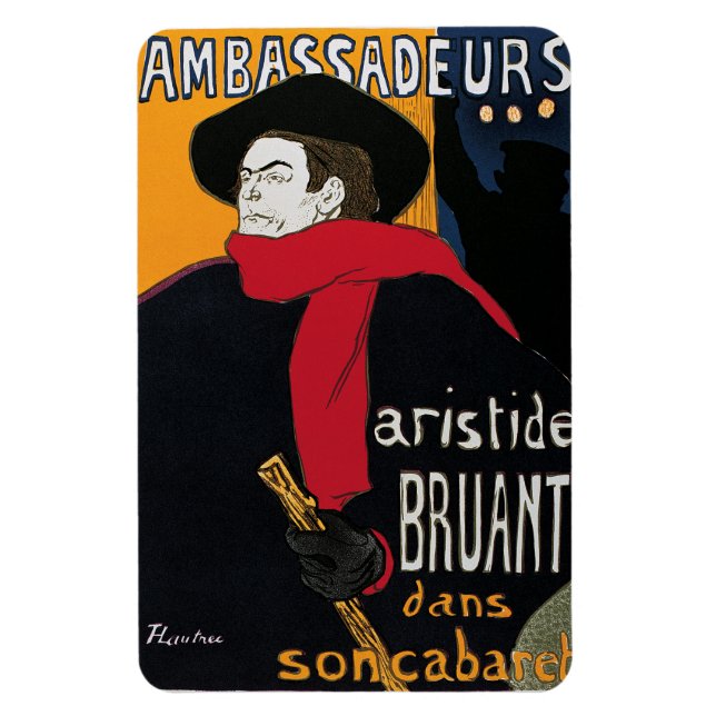 Imán Embajadores de Toulouse-Lautrec (Vertical)