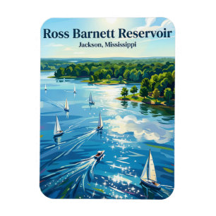 Imán Embalse Ross Barnett Mississippi