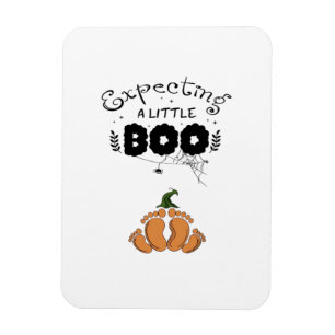 Imán Embarazo de Halloween Mamá para ser Esperando a Li