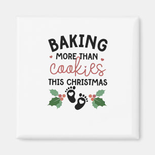 Imán Embarazo de más de galletas esta Navidad