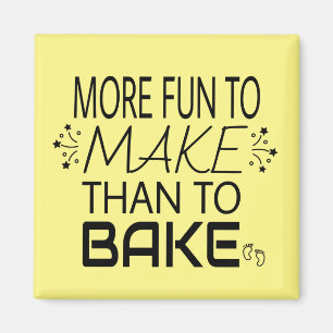Imán Embarazo Más Divertido Que El Humor Bake