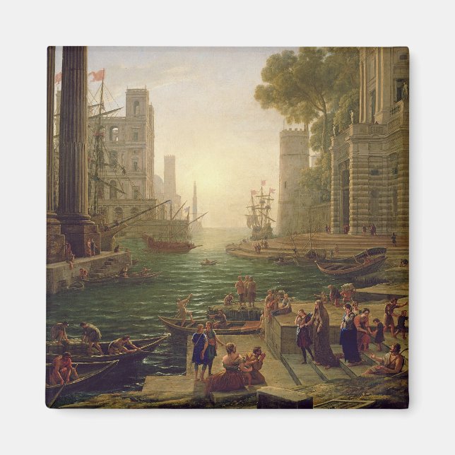 Imán Embarcación de San Paula Romana en Ostia, 1637-39 (Frente)