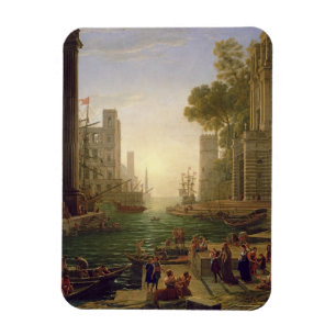 Imán Embarcación de San Paula Romana en Ostia, 1637-39