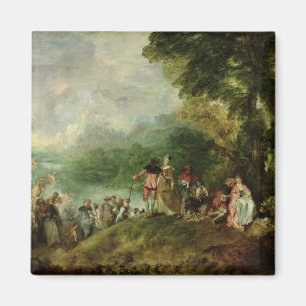 Imán Embarque para Cythera, 1717