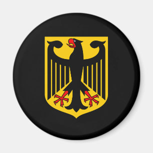 Imán emblema águila símbolo escudo de armas de Alemania