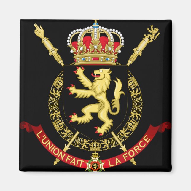 Imán emblema bélico (Frente)