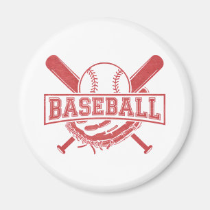Imán Emblema clásico de béisbol