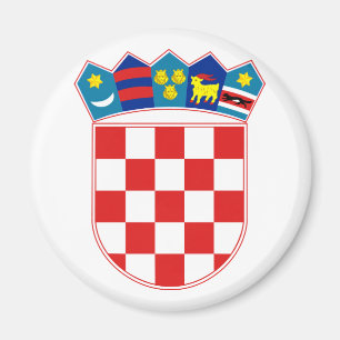 Imán emblema croatia